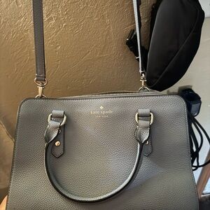 Kate Spade Light Blue Satchel with Dual Handles